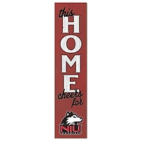 Northern Illinois Huskies 12" x 48" This Home Leaner