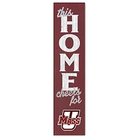 UMass Minutemen 12" x 48" This Home Leaner