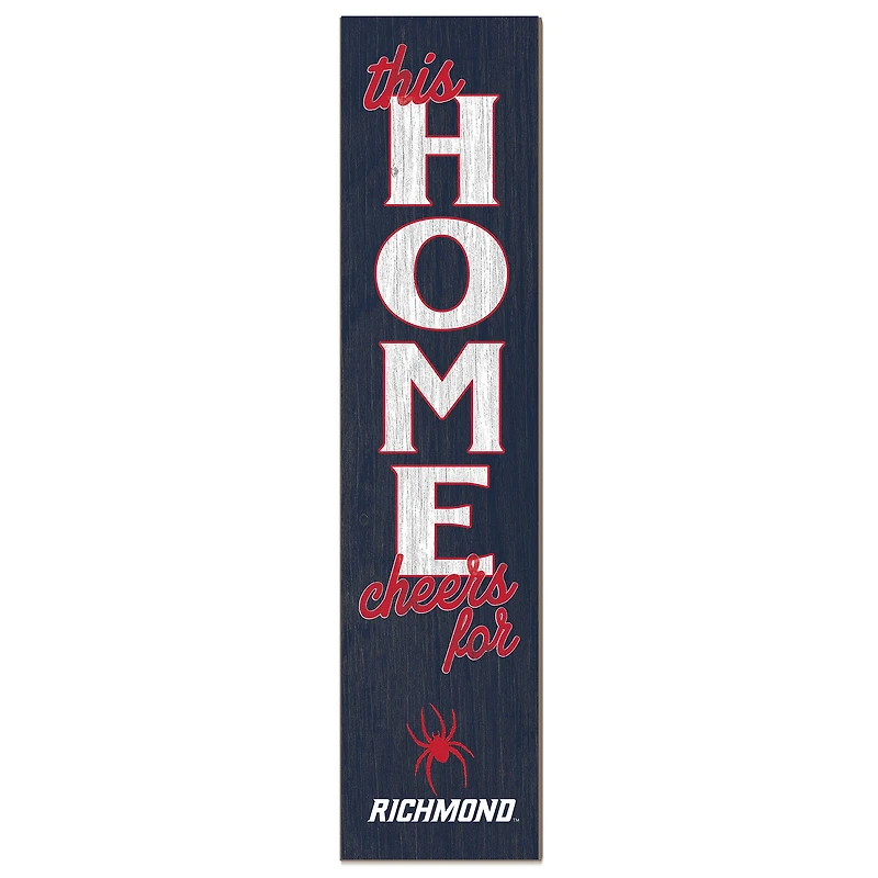 Richmond Spiders 12" x 48" This Home Leaner