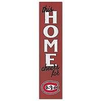 St. Cloud State Huskies 12" x 48" This Home Leaner