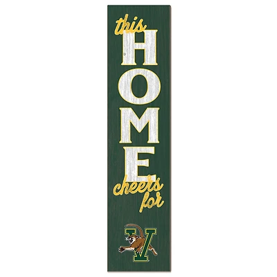 Vermont Catamounts 12" x 48" This Home Leaner