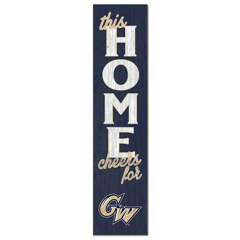 George Washington University 12" x 48" This Home Leaner
