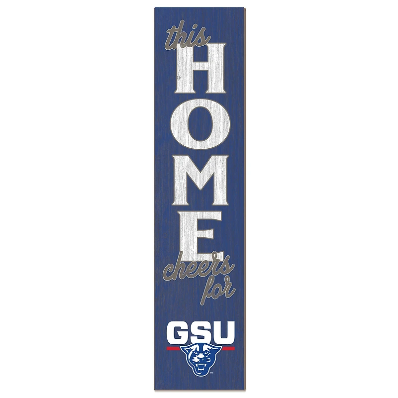 Georgia State Panthers 12" x 48" This Home Leaner