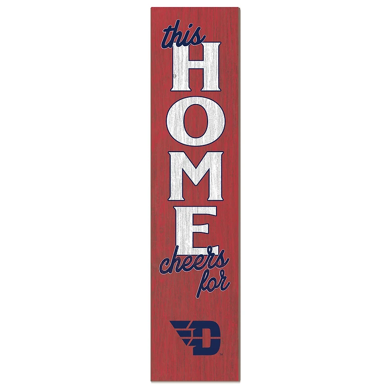 Dayton Flyers 12" x 48" This Home Leaner