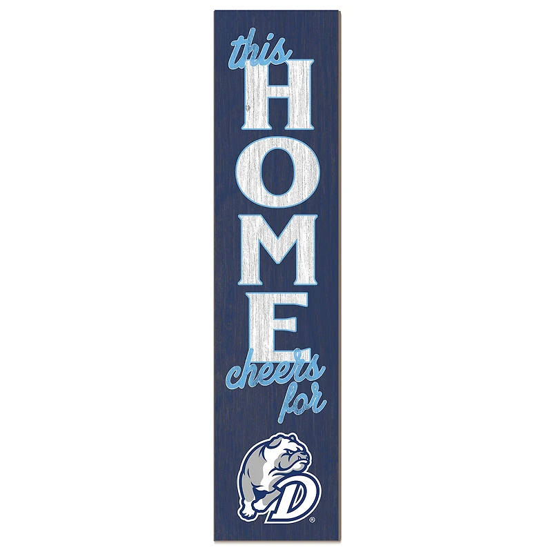 Drake Bulldogs 12" x 48" This Home Leaner