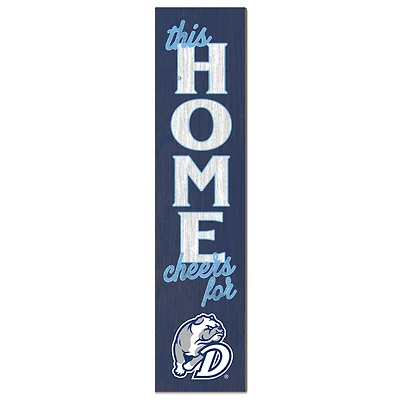 Drake Bulldogs 12" x 48" This Home Leaner