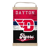Dayton Flyers Reversible Retro Logo Banner Sign
