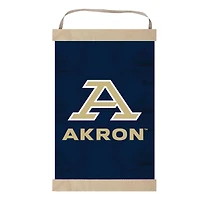 Akron Zips Reversible Retro Logo Banner Sign