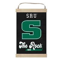 Slippery Rock Pride Reversible Retro Logo Banner Sign