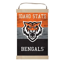 Idaho State Bengals Reversible Retro Logo Banner Sign