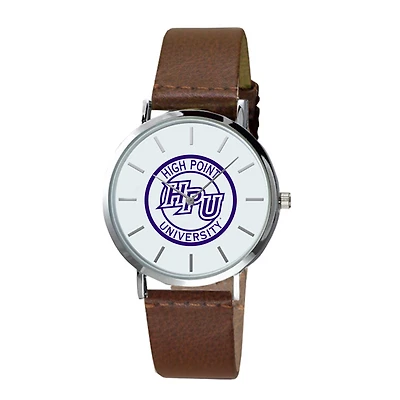 Men's  Brown High Point Panthers Plexus Leather Watch