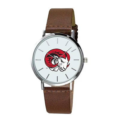 Men's  Brown Winston-Salem State Rams Plexus Leather Watch