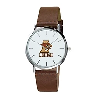 Men's  Brown Lehigh Mountain Hawks Plexus Leather Watch