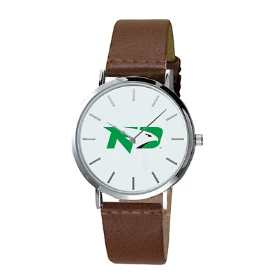 Men's  Brown North Dakota Plexus Leather Watch