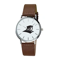 Men's  Brown Providence Friars Plexus Leather Watch