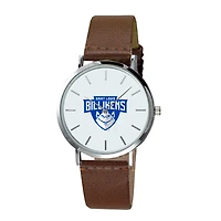 Men's  Brown Saint Louis Billikens Plexus Leather Watch