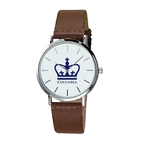 Men's  Brown Columbia University Plexus Leather Watch