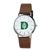 Men's  Brown Dartmouth Big Green Plexus Leather Watch