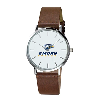 Men's  Brown Emory Eagles Plexus Leather Watch