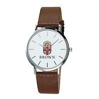 Men's  Brown Brown Bears Plexus Leather Watch