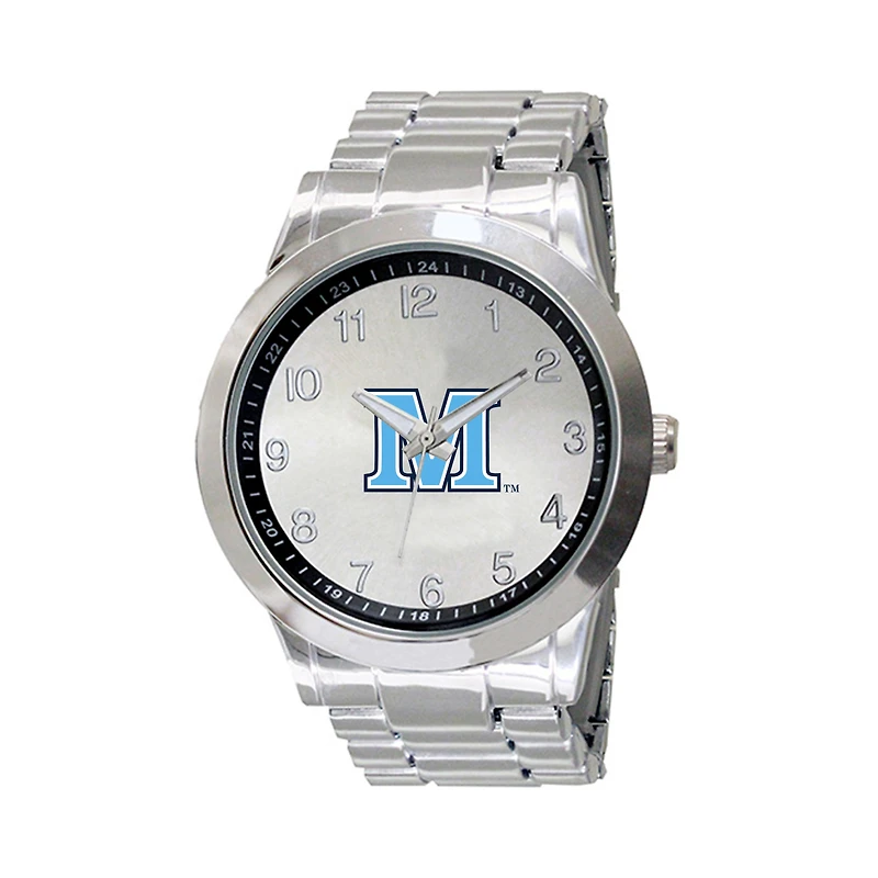 Men's  Silver Maine Black Bears Integris Stainless Steel Watch