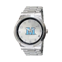Men's  Silver Maine Black Bears Integris Stainless Steel Watch
