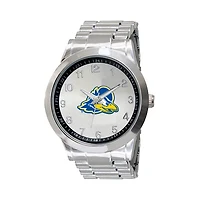 Men's  Silver Delaware Fightin' Blue Hens Integris Stainless Steel Watch