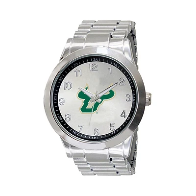 Men's Silver South Florida Bulls Integris Stainless Steel Watch