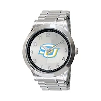 Men's  Silver Southern University Jaguars Integris Stainless Steel Watch