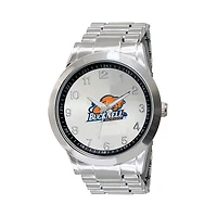 Men's  Silver Bucknell Bison Integris Stainless Steel Watch