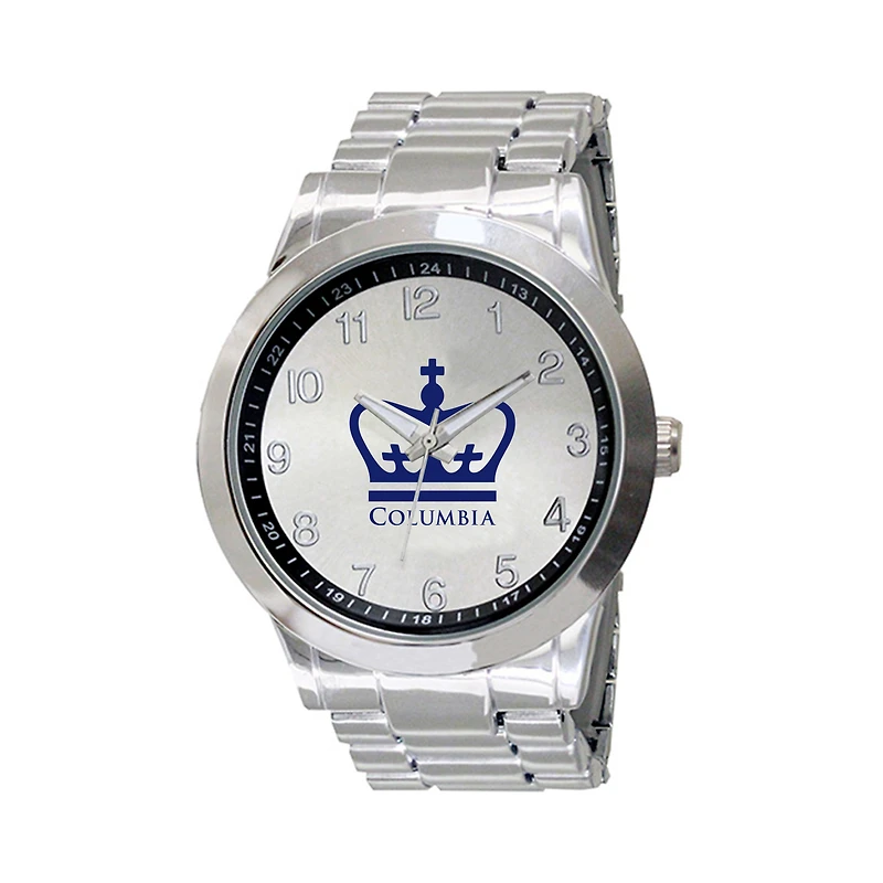 Men's Silver Columbia University Integris Stainless Steel Watch