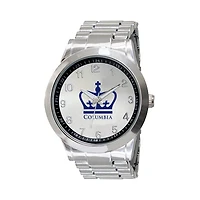 Men's  Silver Columbia University Integris Stainless Steel Watch