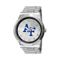 Men's  Silver Air Force Falcons Integris Stainless Steel Watch