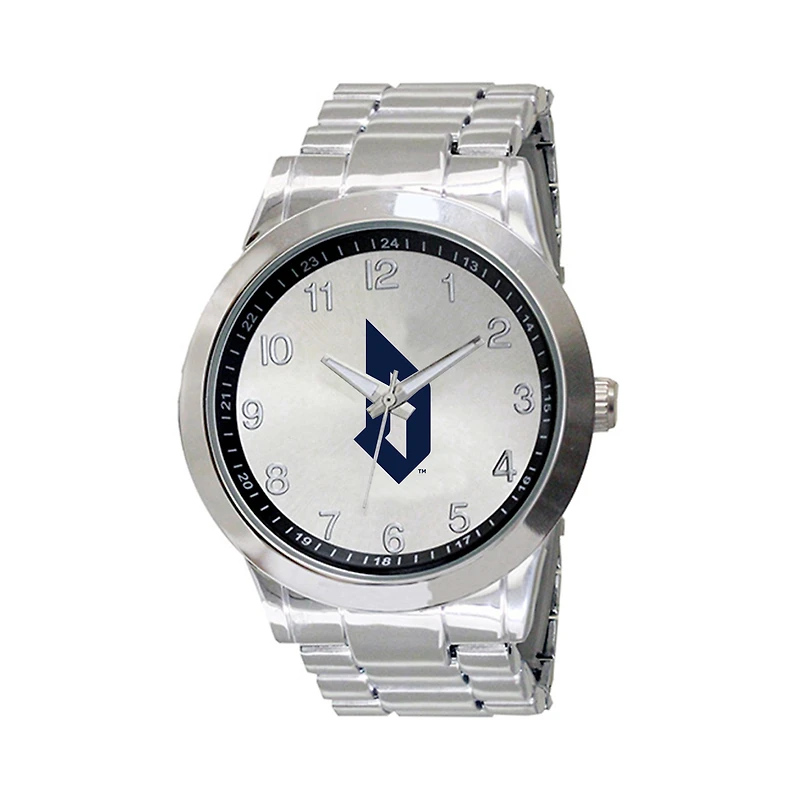 Men's Silver Duquesne Dukes Integris Stainless Steel Watch