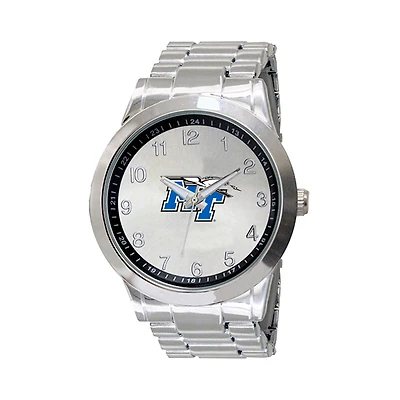 Men's Silver MTSU Blue Raiders Integris Stainless Steel Watch