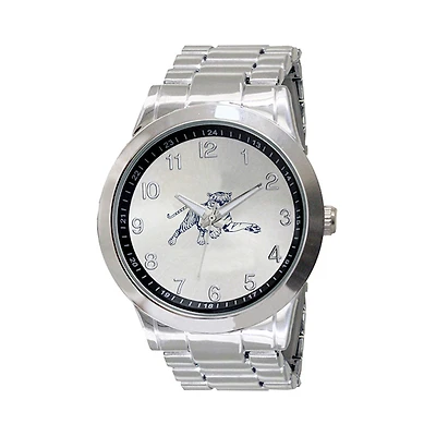 Men's Silver Jackson State Tigers Integris Stainless Steel Watch