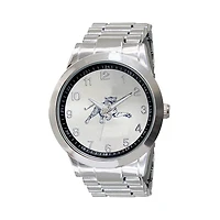 Men's  Silver Jackson State Tigers Integris Stainless Steel Watch