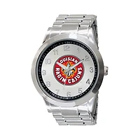Men's  Silver Louisiana Ragin' Cajuns Integris Stainless Steel Watch