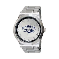 Men's  Silver Nevada Wolf Pack Integris Stainless Steel Watch