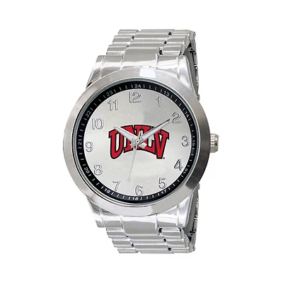 Men's Silver UNLV Rebels Integris Stainless Steel Watch