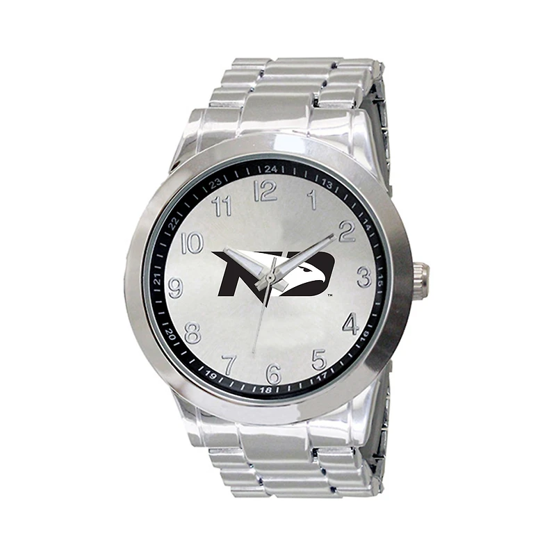 Men's Silver North Dakota Integris Stainless Steel Watch
