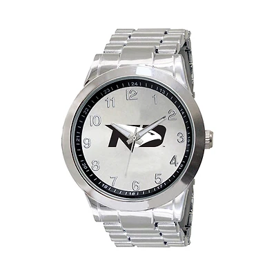 Men's Silver North Dakota Integris Stainless Steel Watch