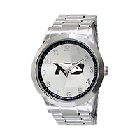 Men's  Silver North Dakota Integris Stainless Steel Watch