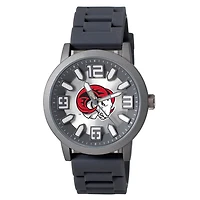 Men's  Black Winston-Salem State Rams Enigma Silicone Strap Watch