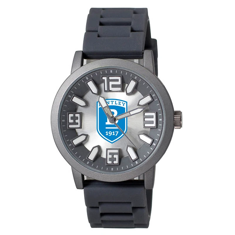 Men's Black Bentley Falcons Enigma Silicone Strap Watch