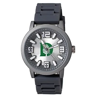 Men's  Black Dartmouth Big Green Enigma Silicone Strap Watch