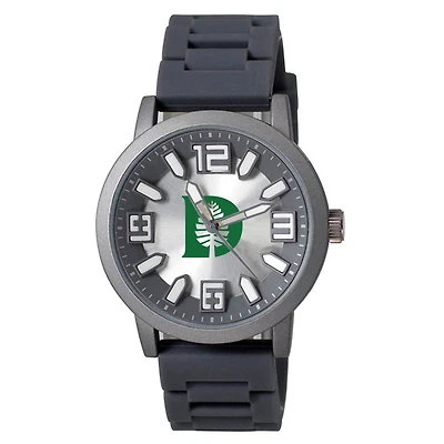 Men's Black Dartmouth Big Green Enigma Silicone Strap Watch