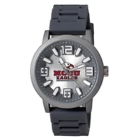 Men's  Black North Carolina Central Eagles Enigma Silicone Strap Watch