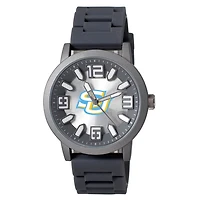 Men's  Black Southern University Jaguars Enigma Silicone Strap Watch