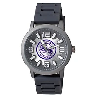 Men's  Black High Point Panthers Enigma Silicone Strap Watch